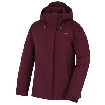 Chaqueta de mujer Husky Nurme L rojo oscuro dark bordo