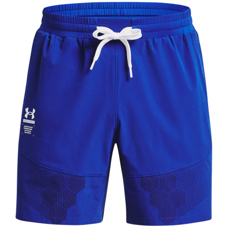 Pantalones cortos de hombre Under Armour Armourprint Woven Shorts azul Royal / / White