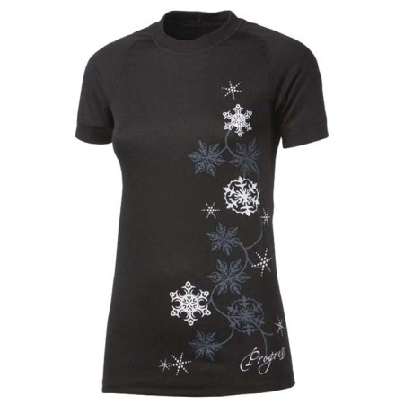 Camiseta de mujer Progress DF NKRZ Print negro Black