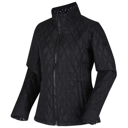 Chaqueta de mujer Regatta Charna negro Blk/Smallspt