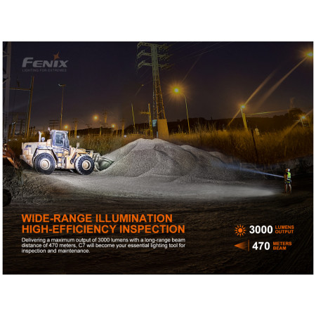 Linterna recargable Fenix C7