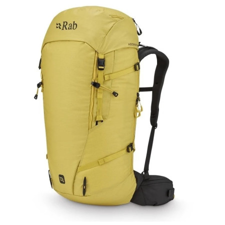 Mochila de senderismo Rab Ascendor 45 amarillo