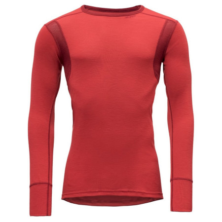 Camiseta de hombre Devold Hiking Man Shirt red rojo Chilli