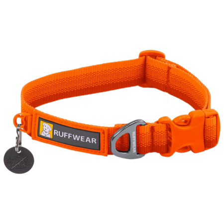 Collar para perro Ruffwear Front Range™ Collar naranja Blaze Orange