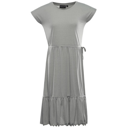 Vestido de mujer Alpine Pro Derefa khaki shadow