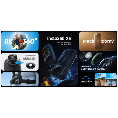Cámara Insta360 X5