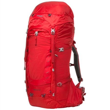 Mochila de mujer Bergans Trollhetta 75L Lady rojo