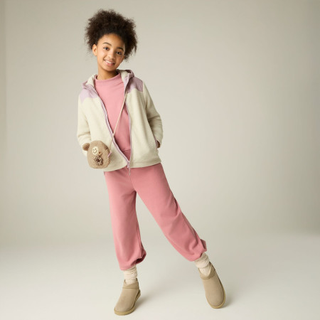 Sudadera para niños Regatta Myla Hybrid Jacket PowLilVan