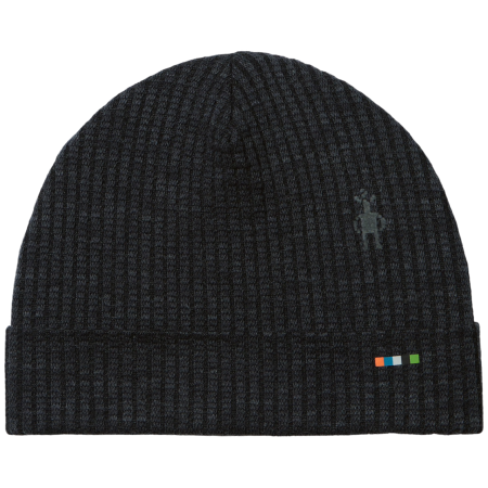 Gorro Smartwool Thermal Merino Rib Beanie negro CHRCL HEATHER