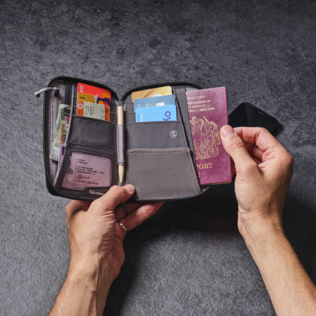 Funda para documentos LifeVenture Rfid Mini Travel Wallet