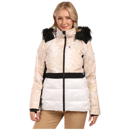 Chaqueta de mujer Kilpi Lena-W blanco WHT