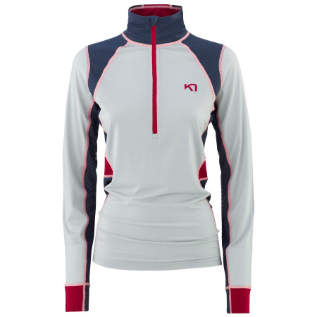 Camiseta funcional de mujer Kari Traa Voss Light Hz azul Misty