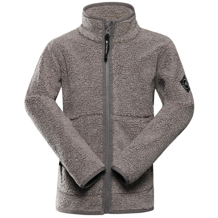 Sudadera para niños Alpine Pro Ferado 3 Neutral marrón NEUTRÁLNÍ / ZEMITÁ
