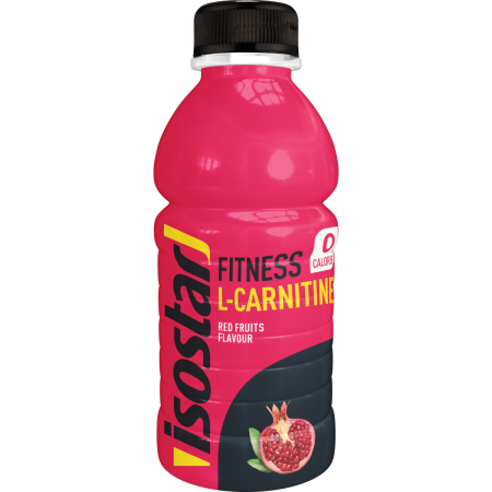 Bebida Fitness Isostar L-Carnitin 500ml rojo