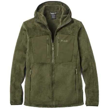 Sudadera de hombre Rab Granitic Hoody verde