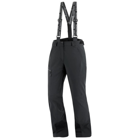 Pantalones de esquí para mujer Salomon Brilliant Pant W negro DEEP BLACK