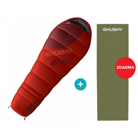 Juego de saco de dormir para niños Husky Kids Magic + Foal rojo