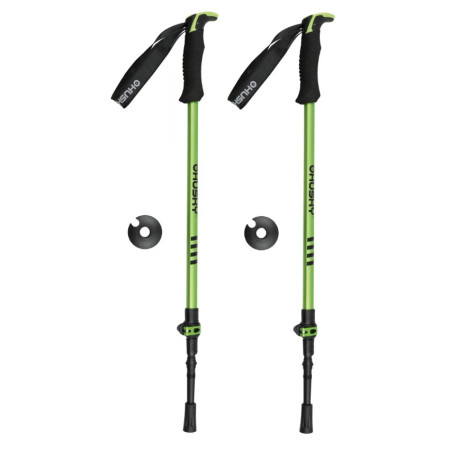 Bastones de senderismo Husky Spurf verde