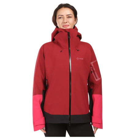 Chaqueta de mujer Kilpi Mamba-W rojo DRD