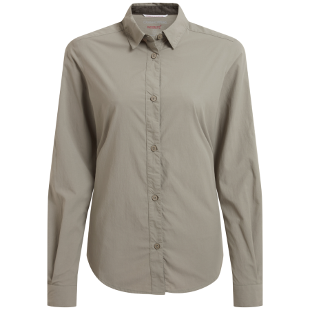 Camisa Craghoppers NosiLife Freeda Long Sleeved Shirt marrón Vert