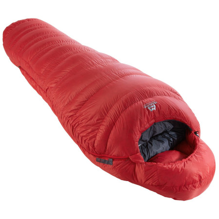 Saco de dormir de plumón Mountain Equipment Xeros Long 2021 rojo MeCrimson