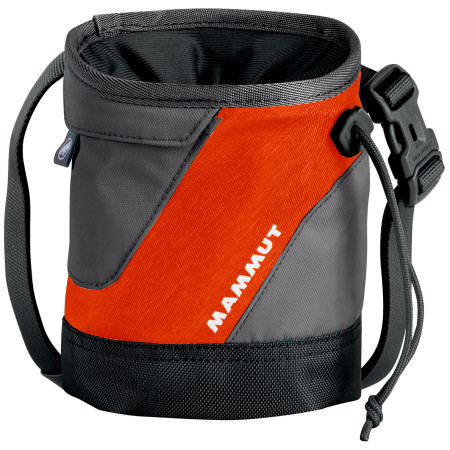Saco de magnesio Mammut Ophir Chalk Bag naranja/gris DarkOrange/Titanium