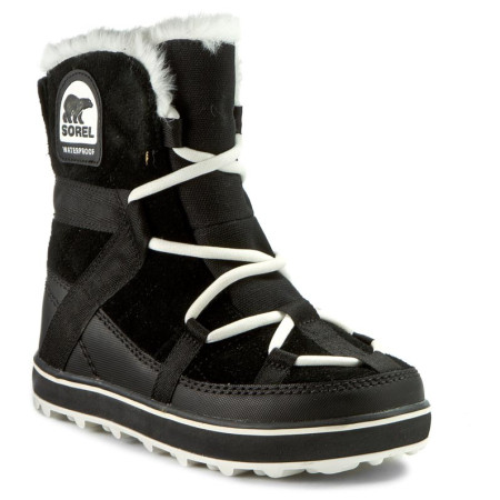 Calzado de mujer Sorel Glacy Explorer Shortie negro Black