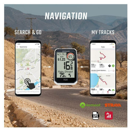 Ciclocomputador Sigma ROX 4,0 Endurance