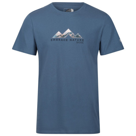 Camiseta de hombre Regatta Breezed III azul Stellar