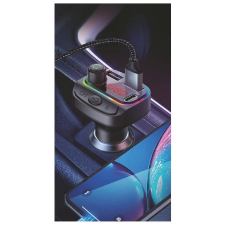 Transmisor FM Swissten RGB