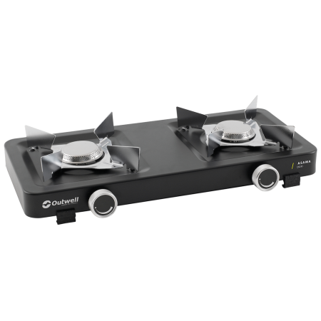 Hornillo de gas Outwell Asama Duo negro Black