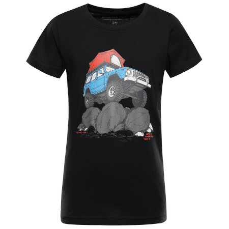 Camiseta para niños Alpine Pro Ecomo 4 Black
