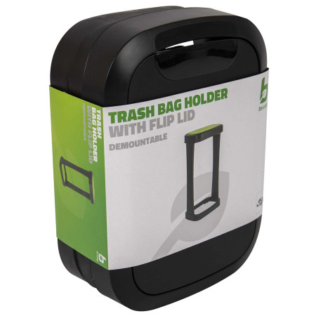 Cubo de basura Bo-Camp Garbage Bag Holder Flip Lid 120 L