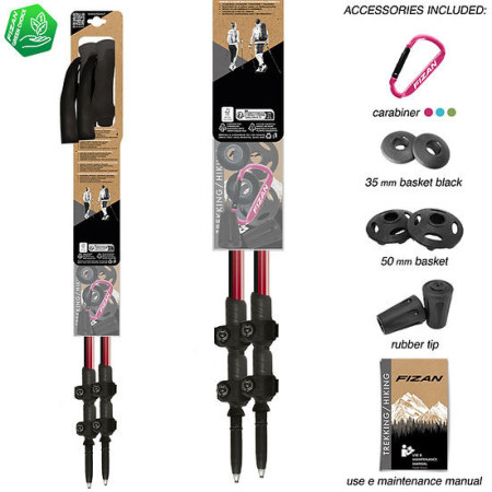 Bastones de senderismo Fizan Trek Pro L