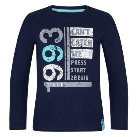 Camiseta para niños Loap Bilt azul Blue