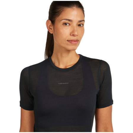 Camiseta de mujer Icebreaker W Mer 75 Cool-Lite Featherlight SS Crewe