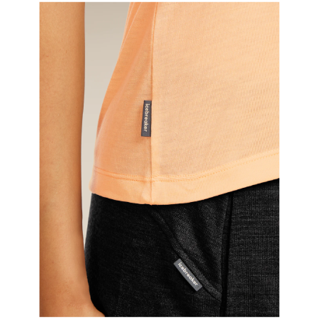 Camiseta funcional de mujer Icebreaker Merino Blend Core SS Tee Panax