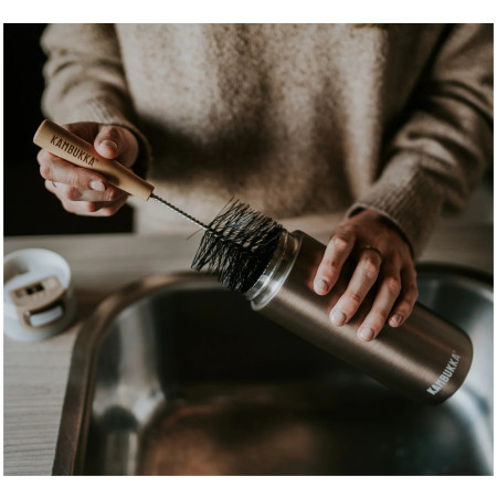 Cepillo para botellas Kambukka Set de 2 cepillos para limpiar botellas