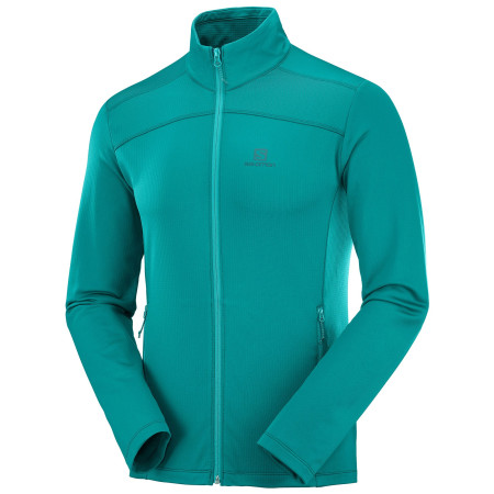 Sudadera de hombre Salomon Discovery Lt Fz M verde Evererglade