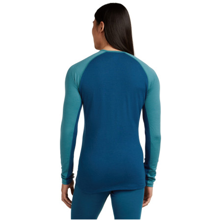 Camiseta funcional de hombre Icebreaker Men Merino 200 ZoneKnit LS Crewe