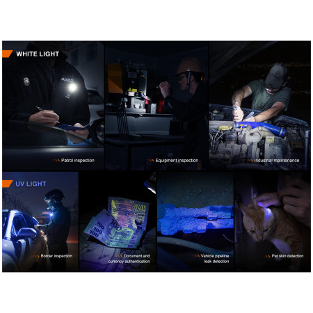 Linterna de bolsillo Fenix SW05R-UV