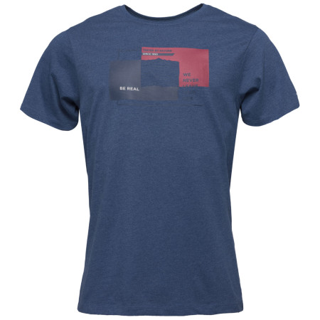 Camiseta de hombre Loap Bohem azul oscuro Blue