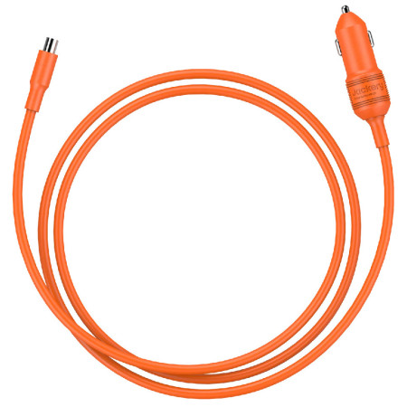 Cable de carga para coche Jackery 12V naranja orange