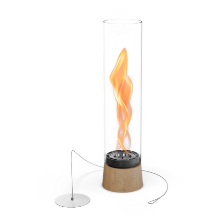 Chimenea ecológica Höfats SPIN Air 900 Oak marrón Oak