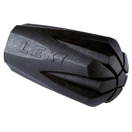 Punta de goma Leki Rubber tip Trekking negro Black