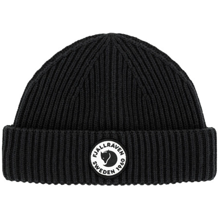 Gorro de invierno Fjällräven 1960 Lite Logo Hat negro Black