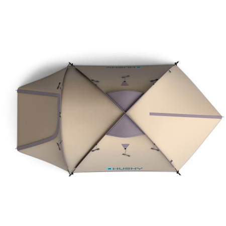 Tienda de campaña Husky Bizon 3 Plus Black Coating