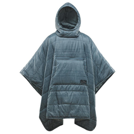 Poncho Therm-a-Rest Honcho Poncho azul oscuro BlueWoven Prnt