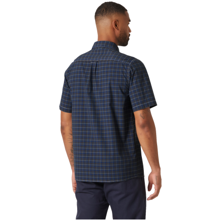 Camisa de hombre Helly Hansen Fjord Qd Ss Shirt 2.0