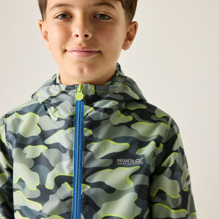 Chaqueta para niños Regatta Printed Lever II DkStrCamGr
